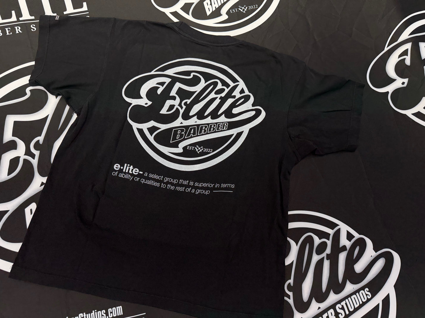 Charcoal black oversized tee V1 release
