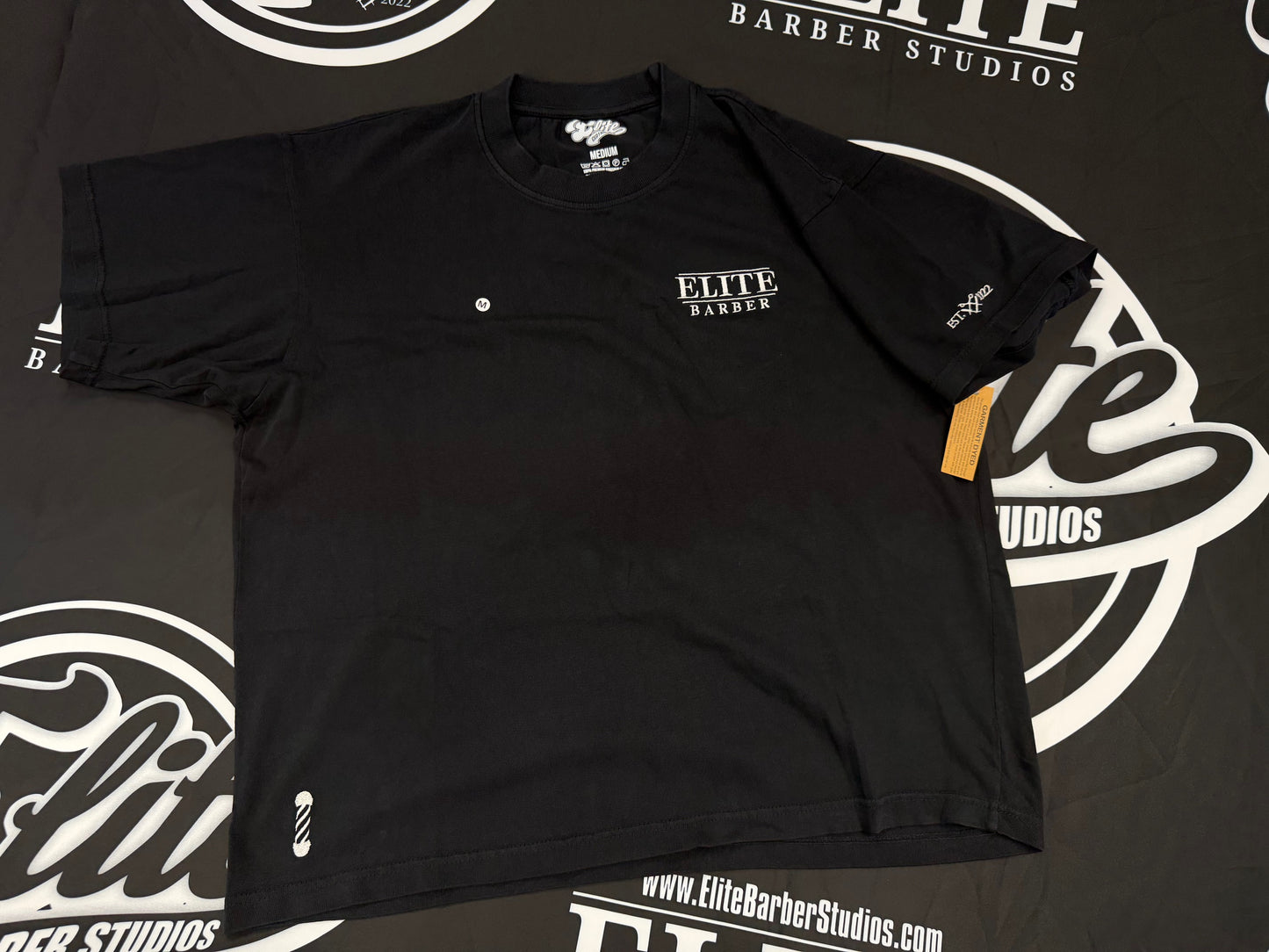 Charcoal black oversized tee V1 release